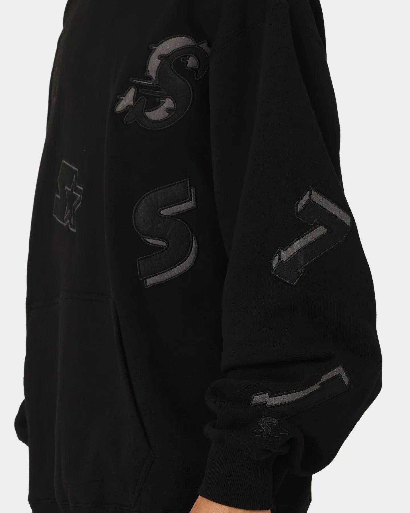 Starter Separation Hoodie Black