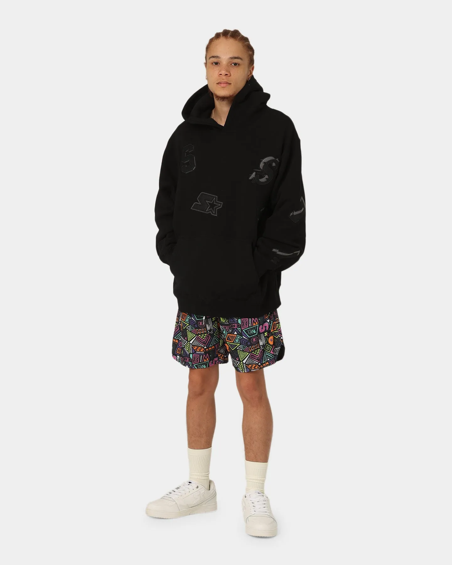Starter Separation Hoodie Black