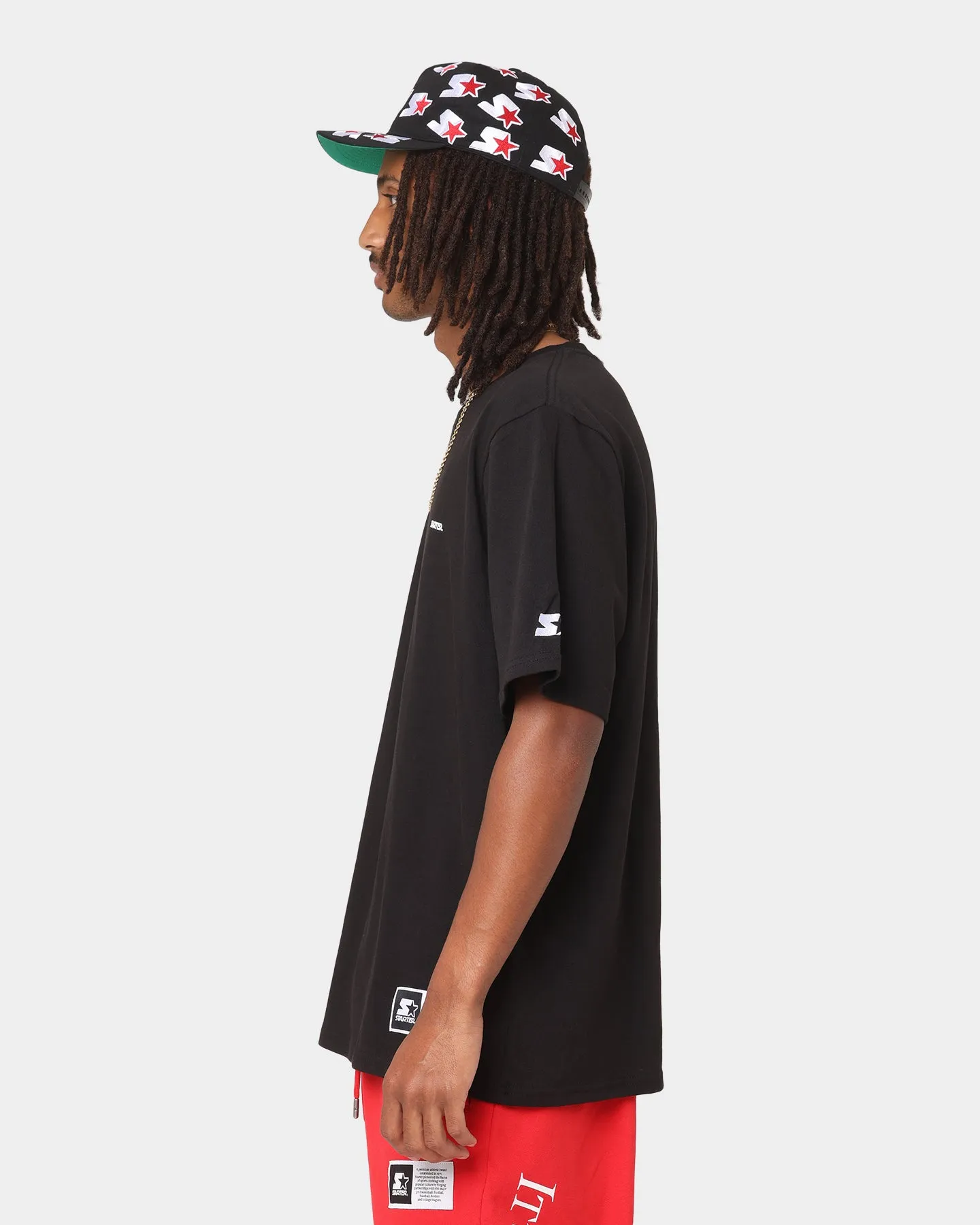Starter Wordmark Short Sleeve T-Shirt Black