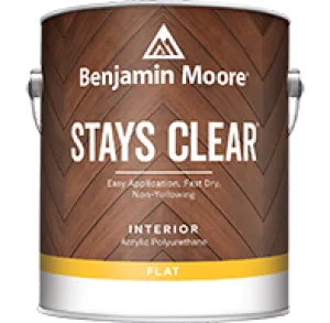 Stays Clear Acrylic Polyurethane - Flat 425