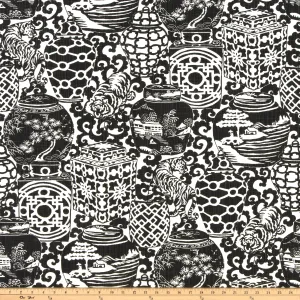 Sunda Raven Slub Canvas