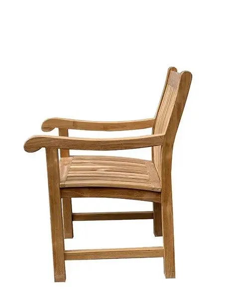 Teak Dining Arm Chair By Classic Teak