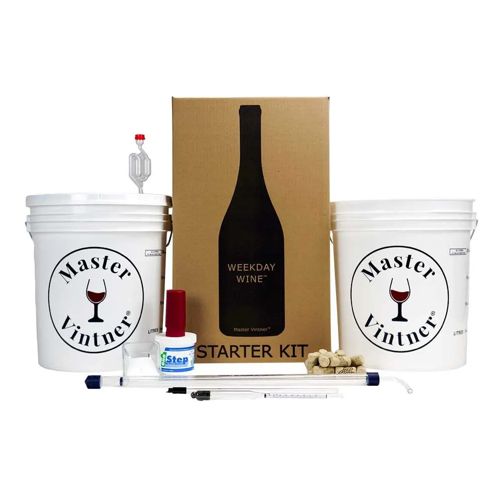 Weekday Wine® Making Starter Kit - Master Vintner®