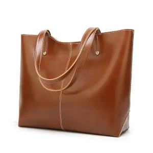 Wenkouban  Big Women's PU Handbags Bucket Shoulder Bag Large Capacity Ladies Shopping Bag Luxury Handbags Ladies Bag Designer Bags