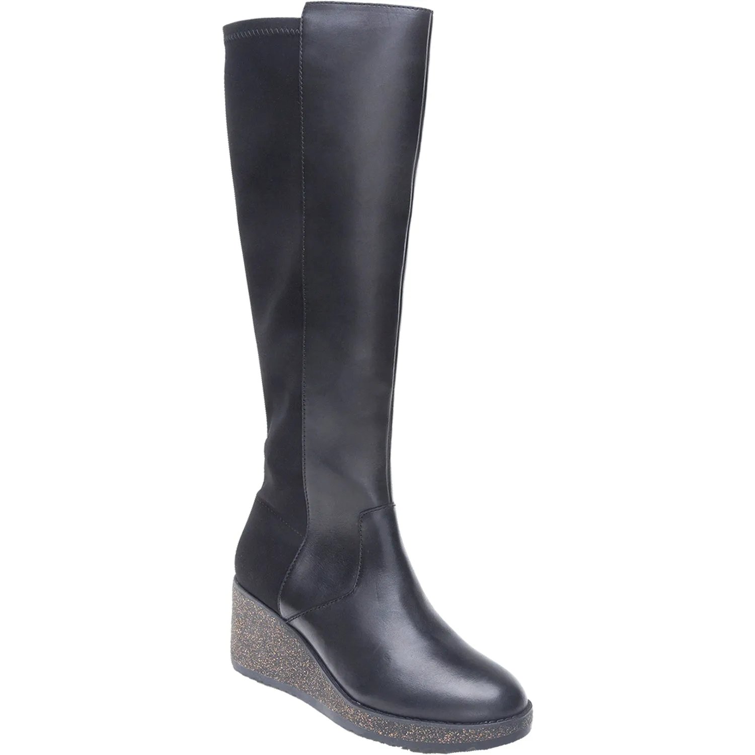 Women's Aetrex Rose Black Leather