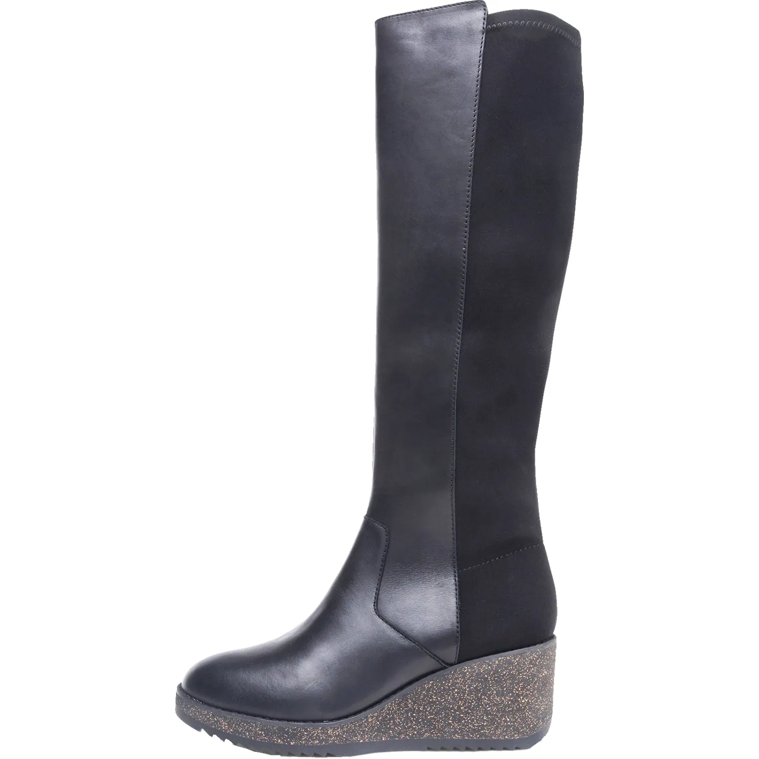 Women's Aetrex Rose Black Leather